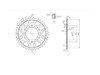 BikeMaster 525 Rear Steel Sprocket, 40T BikeMaster 525 Rear Steel Sprocket, 40T