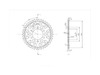 BikeMaster 530 Rear Steel Sprocket, 42T BikeMaster 530 Rear Steel Sprocket, 42T