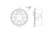 BikeMaster 530 Rear Steel Sprocket, 48T BikeMaster 530 Rear Steel Sprocket, 48T
