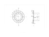 BikeMaster 530 Rear Steel Sprocket, 34T BikeMaster 530 Rear Steel Sprocket, 34T