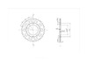BikeMaster 530 Rear Steel Sprocket, 36T BikeMaster 530 Rear Steel Sprocket, 36T