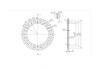 BikeMaster 530 Rear Steel Sprocket, 44T BikeMaster 530 Rear Steel Sprocket, 44T