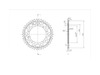 BikeMaster 530 Rear Steel Sprocket, 42T BikeMaster 530 Rear Steel Sprocket, 42T