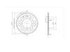 BikeMaster 630 Rear Steel Sprocket, 35T BikeMaster 630 Rear Steel Sprocket, 35T
