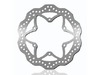 BikeMaster Front/Rear Brake Rotor, Silver BikeMaster Front/Rear Brake Rotor, Silver