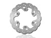 BikeMaster Rear Brake Rotor, Silver BikeMaster Rear Brake Rotor, Silver