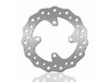 BikeMaster Rear Brake Rotor, Silver BikeMaster Rear Brake Rotor, Silver