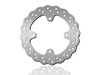 BikeMaster Rear Brake Rotor, Silver BikeMaster Rear Brake Rotor, Silver