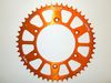 Sunstar Works Triplestar Aluminum Rear Sprocket, 49T - Orange Sunstar Works Triplestar Aluminum Rear Sprocket, 49T - Orange