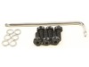 Two Brothers Racing Torx Screw Kit, Black Two Brothers Racing Torx Screw Kit, Black