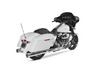 Two Brothers Racing Dual Slip-Ons Chrome w/Polished Aluminum Endcap Two Brothers Racing Dual Slip-Ons Chrome w/Polished Aluminum Endcap